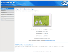 Tablet Screenshot of kskag.de